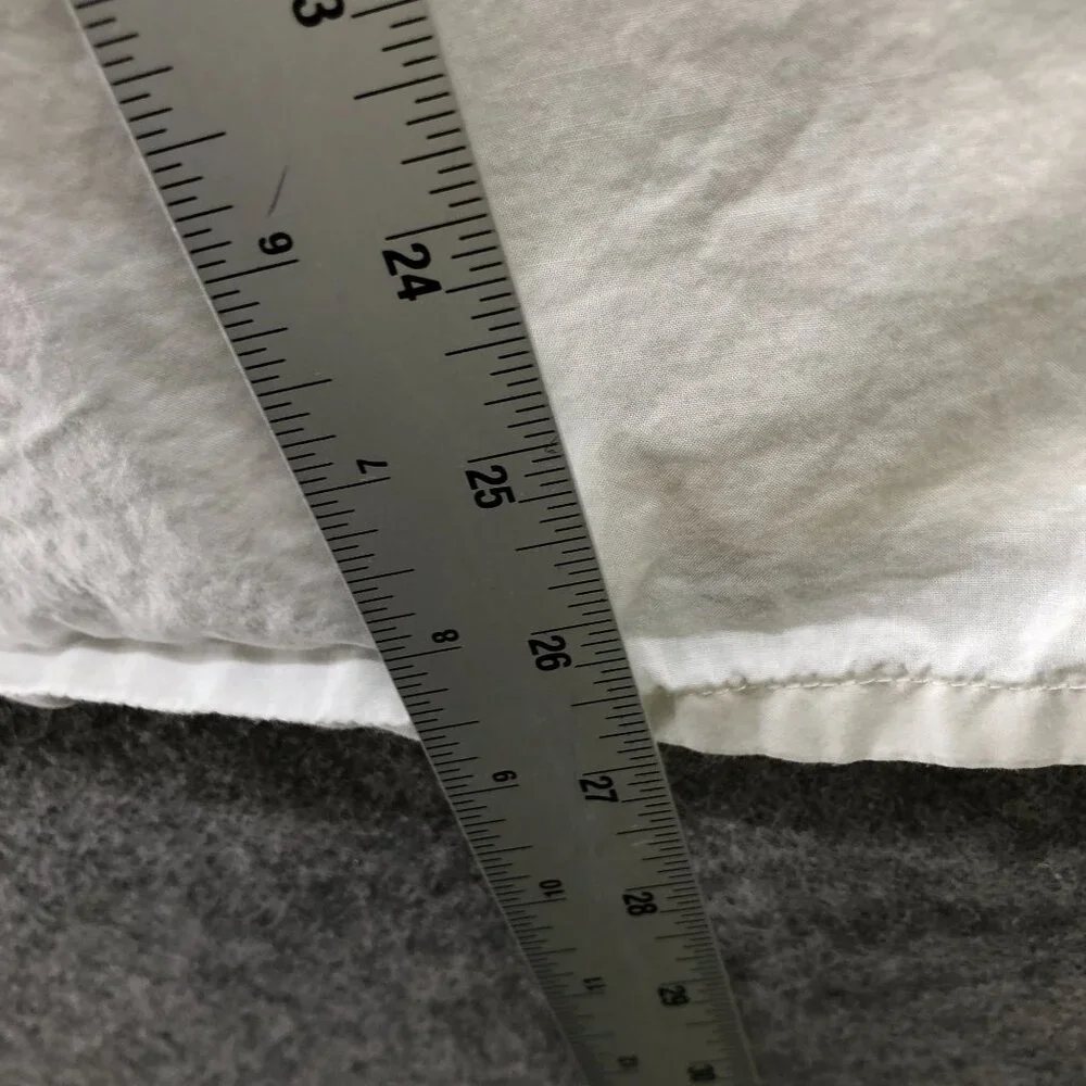 J. Crew Vintage Pajama Set Womens S White Cotton Long Sleeve Lightweight Button - Picture 4 of 14